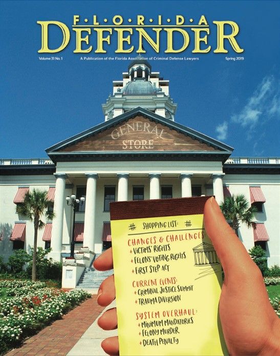 Mitch Stone selected editor of Florida Defender Magazine 