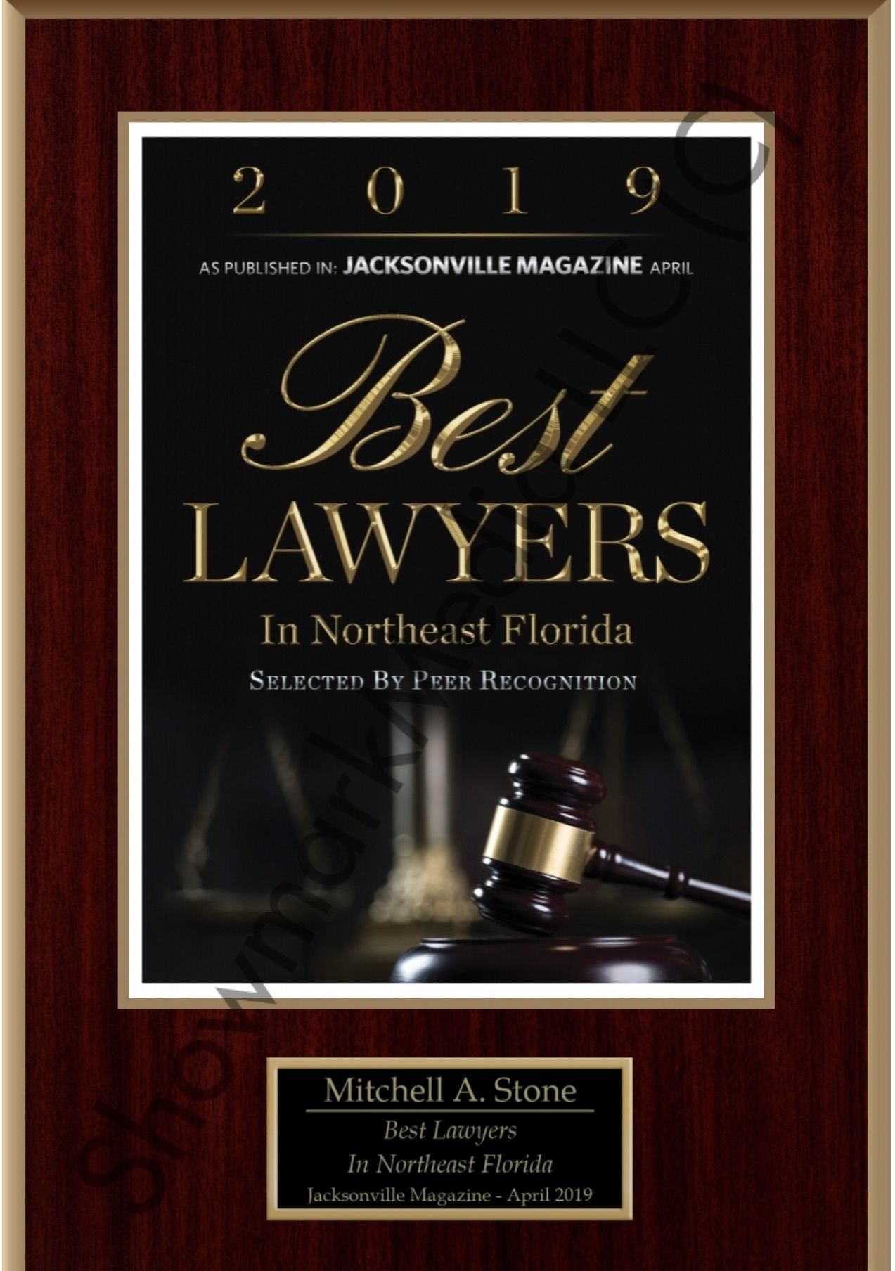 Mitch Stone named Best Lawyers in Northeast Florida 2019