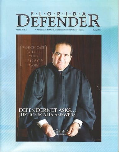 Florida Defender Volume 25, No. 1