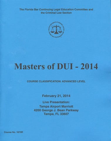 Masters of DUI 2014